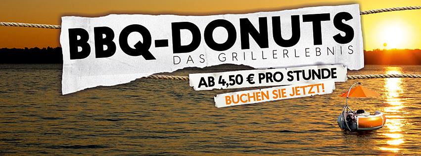 BBQ-Donuts Schwerin-Das Grillerlebnis auf dem Schweriner See !!!